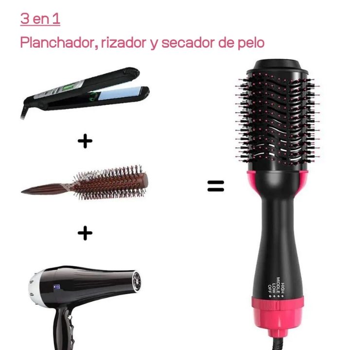 Magic Styling Brush™ 3 en 1: Secador, Estilizador y Peine de Aire Caliente