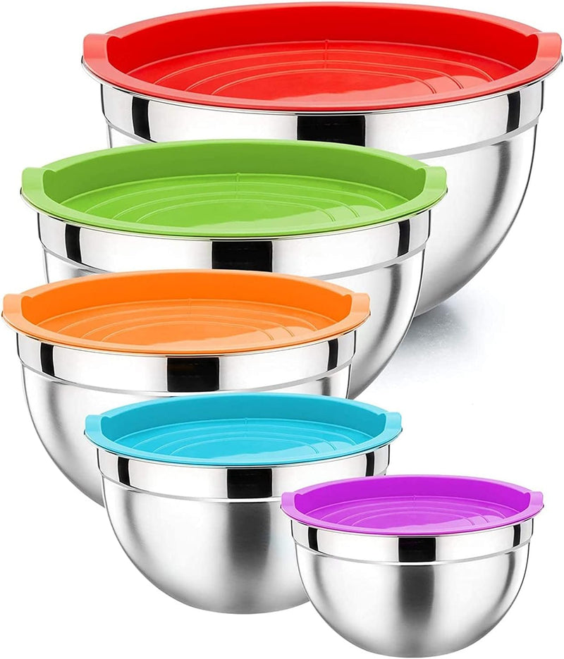 Set Salad Bowl de Acero Inoxidable